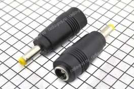 Переходник питания гн-5,5х2,5 х шт-4,0х1,7