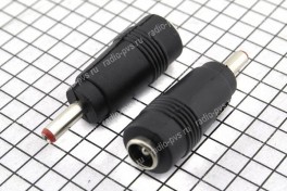 Переходник питания гн-5,5х2,5 х шт-3,5х1,35