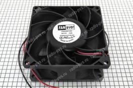 Вентилятор для радиоаппаратуры  80х80х38 мм  12В  FD8038B12H2 подшипни качения