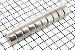 Мощный неодимовый магнит 10х5 мм