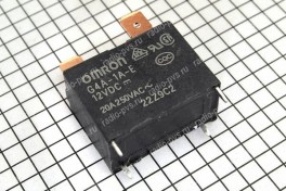 Реле  12В 20А G4A-1A-E (DC12V20A) 4 pin + 2 pin под клеммы 6,3 мм
