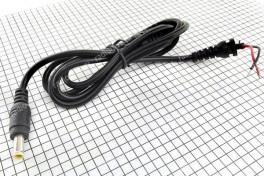 Шнур со штекером 3,0х5,5х10 pin-0,8 мм  1,0 м