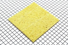 Губка для чистки жал паяльников (60х60х4 мм)