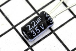 Конденсатор 2,2 х 35 V (3 х 5) 105&deg;