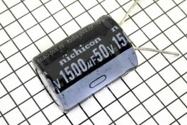 Конденсатор 1500,0 х 50 V (16 х 25) 105&deg;