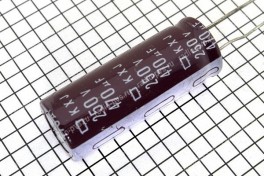 Конденсатор 470,0 х 250 V (25 х 46)  105&deg;