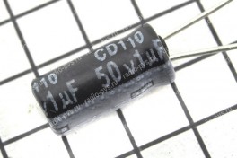 Конденсатор 1,0 х 50 V (5 х 11) 85&deg;