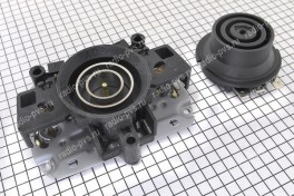 Контакты для электрочайника  (KCD-269-C) 10A220V, круглая на металлическом основании 80х65 mm + KCD168 (10А220В D-40 mm)