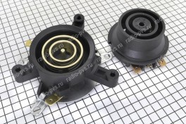 Контакты для электрочайника  (KCD-686-CF) 220V, круглая на металлическом основании D-45 mm + FR585 (10А220В D-40mm)