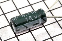 Конденсатор 4,7 х 16 V (5 х 11) 105&deg;