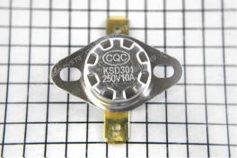Термореле  KSD301  210&deg; С  16А, 250V (of-on)   керамика