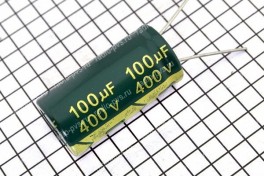 Конденсатор 100,0 х 400 V (16 х 30)  105&deg;