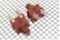 Кнопка KAN-L5  прямоугольная, 2 pin, с фиксацией, на замыкание, уст 19х13 мм, вывода 6,3 мм вертикальные