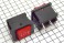 Переключатель MRS-203-3 (KCD1-203-3) мини без подсветки (6А 250В) 2(on-off-on) (красный)