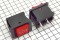Переключатель MRS-203-3 (KCD1-203-3) мини без подсветки (6А 250В) 2(on-off-on) (красный)
