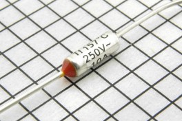 Термопредохранитель на Т-157° С  10А, 250V  (уп 10 шт)