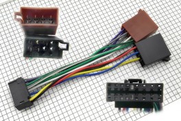 Разъём JVC KS-FX 220 (100), чёрный (30,15х12,64) 8 pin 2 ряда  JV16-00